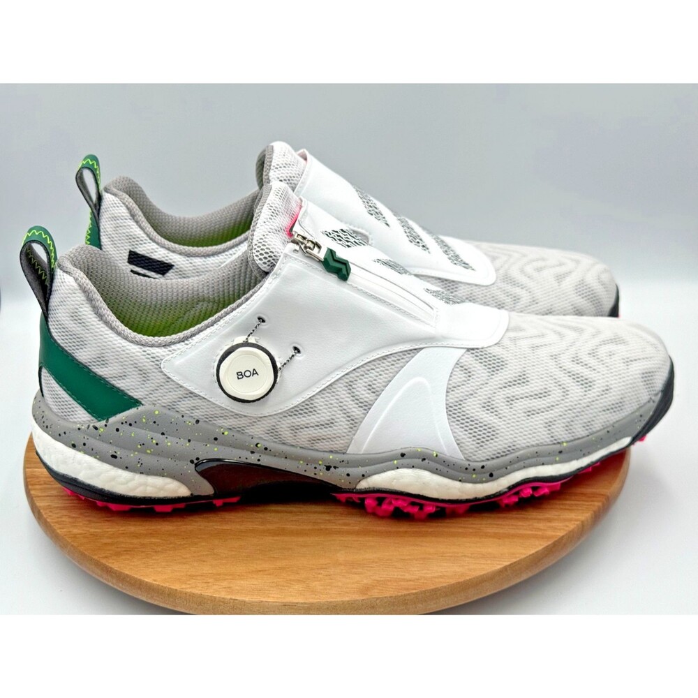 ADIDAS CodeChaos 25 BOA Spikeless Golf Shoes Men's 14 White Pink IG8705